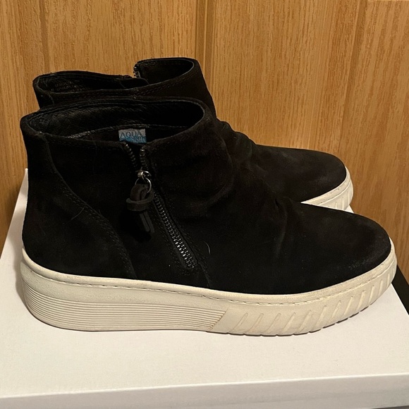 Sofft Portland, Black Suede Shoes/Booties Luxe Leather Fall Essentials Size 9.5M - Picture 7 of 16